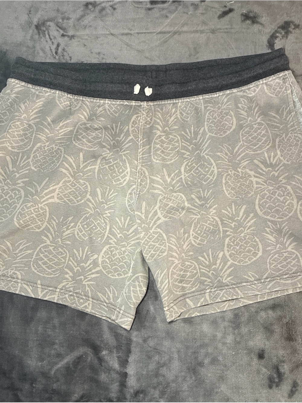 Chubbies Sweat Shorts Mens 2XL XXL Gray 7 Inch Inseam Cotton Lounge Casual